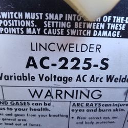 Lincoln Ac stick welder