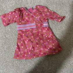 American girl doll floral dress 18” doll clothes 