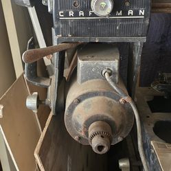 Craftsman - radial arm saw - Vintage tool with blades