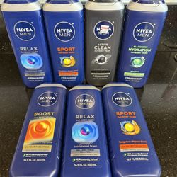 Nivea Men Body Wash $3 Each
