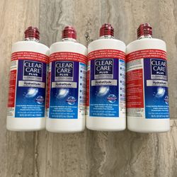 Clear Care Plus 16oz X 4 Bottles 