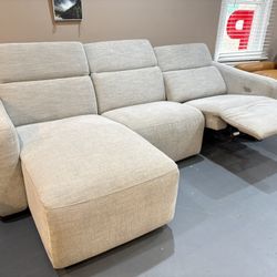 New 3 Seat Manual Reclining Sectional
