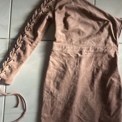 Suede Dress New