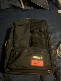 black army nike elite book bag