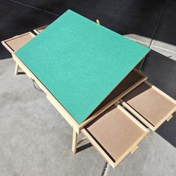 Puzzle table with legs 36" x 25"