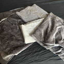 Minky scrap fabric