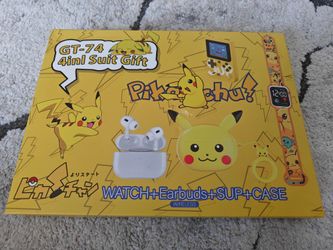 Pikachu GT-74 4 in 1 suit Gift