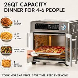 Emeril Lagasse 26 quart French door multifunction air fryer toaster oven