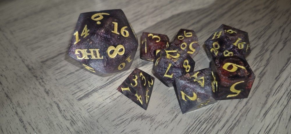 The Surge hand made dice