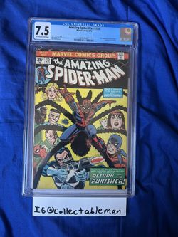 Amazing Spider-Man # 135 CGC 7.5 (Marvel, 1974) 2nd appearance Punisher