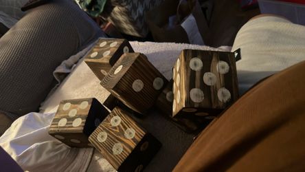 Wooden dice