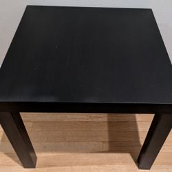 Black IKEA Side Table
