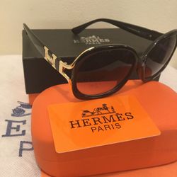 Black And Gold Sunglasses