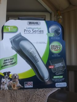 Wahl hair Clippers for pets