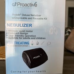 Nebulizer machine w/disposable and reusable kit