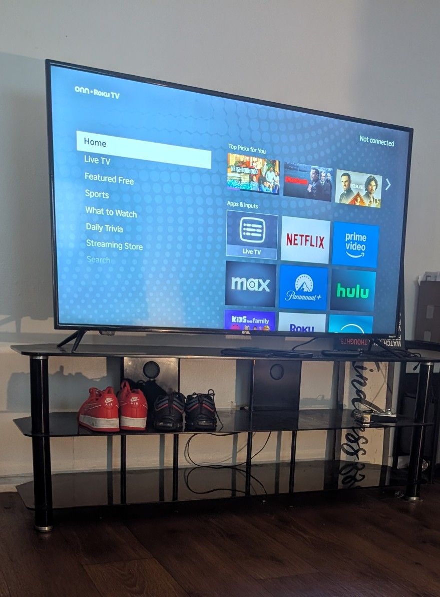 55 Inch Roku Tv With Stand