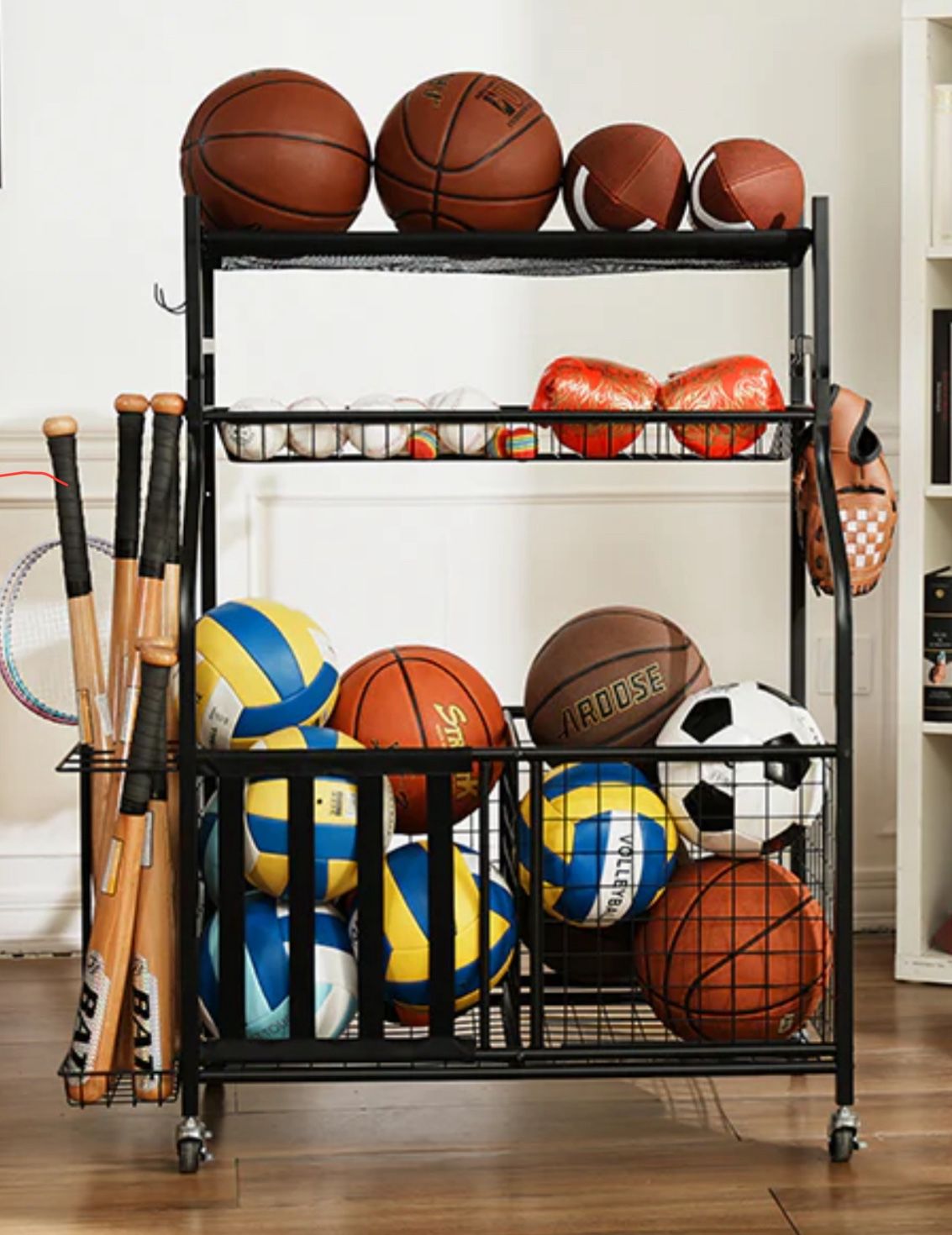 Mythinglogic Sports Equipment Organizer