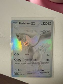 Pokemon Reshiram Ex 173/086
