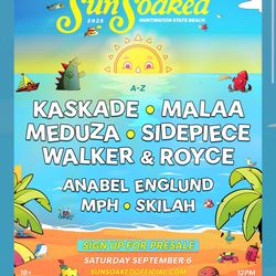 Sun Soaked GA Tickets
