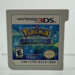 Pokemon Alpha Sapphire (Nintendo 3DS, 2014)