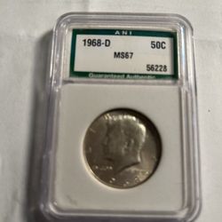 1968 – D Kennedy Half Dollar