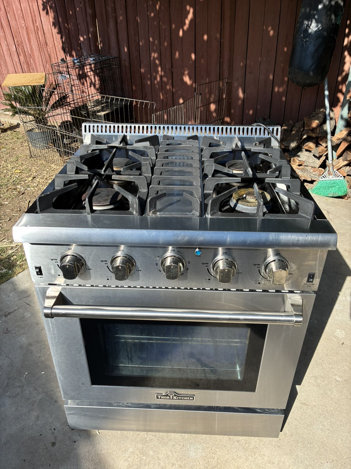Thors Kitchen Natural Gas Stove