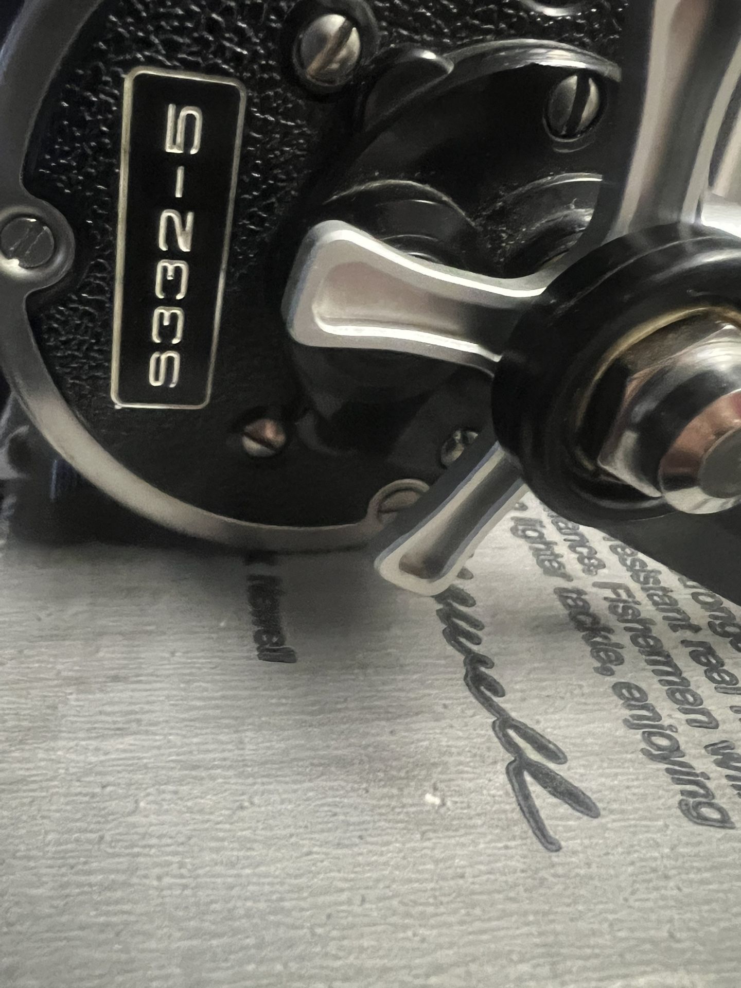 Newell Reel S332-5 W/ Silver Tiburon Frame, Tiburon Star Drag and OG Parts