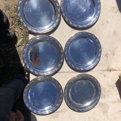 Vintage Silver Platter 