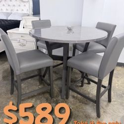 NEW DINING TABLE SETS 💥5 Pc / 6 Pc / 7 Pc ✅Finance Available 
