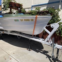 Fishing Boat, The Original 1969 Emerald Green except Refurbished 