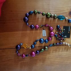 Chico's necklace & earrings