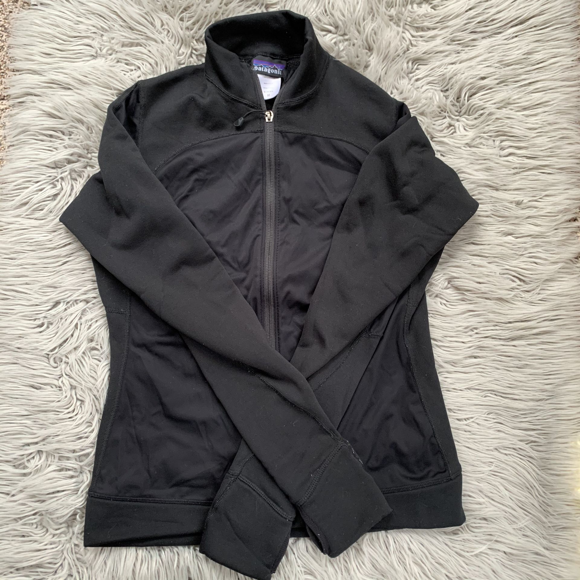 Women’s Patagonia long sleeve jacket Sz Med