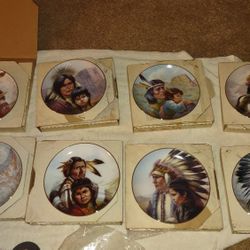 3 Perillo Indian Sets Plates 