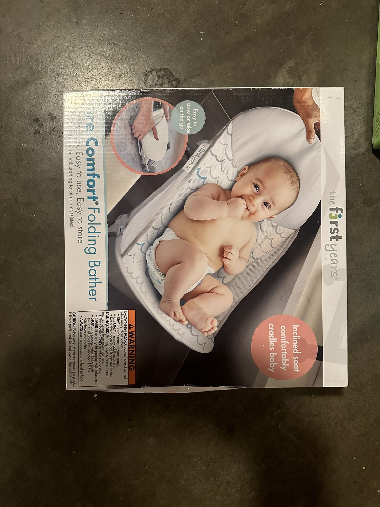 Comforting Baby Bather New