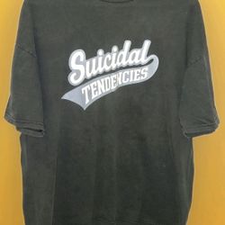 CV13  Suicidal Tendencies #13 T Shirt Adult  XL  Vintage Punk Skate Band Tee 