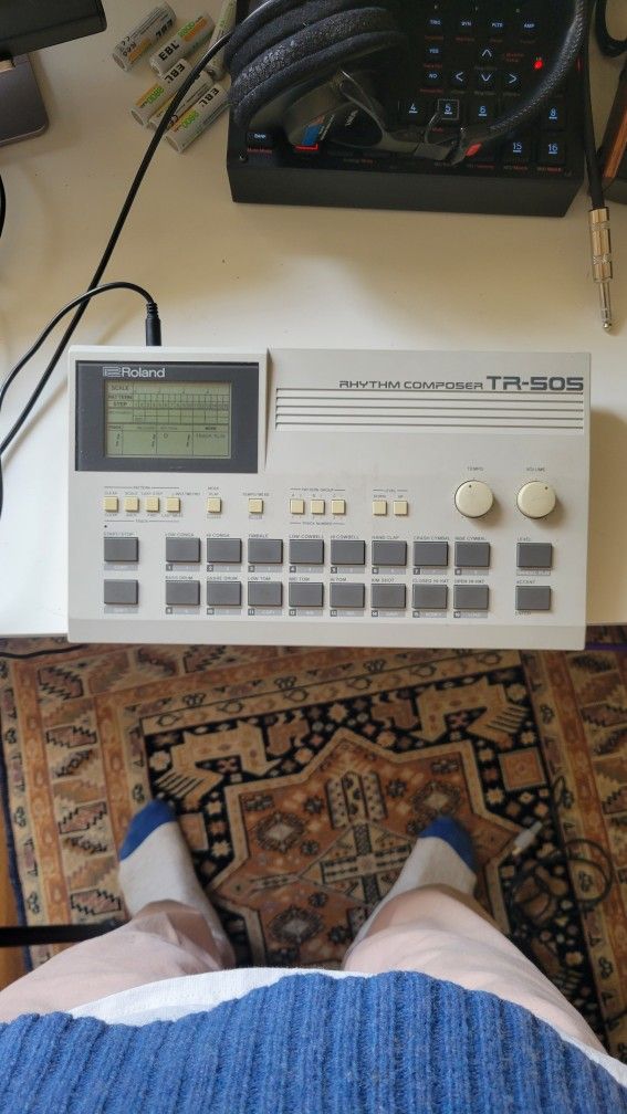 TR-505 Roland Drum Machine