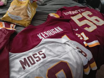 Jersey s Of A Few Of Former Redskins 