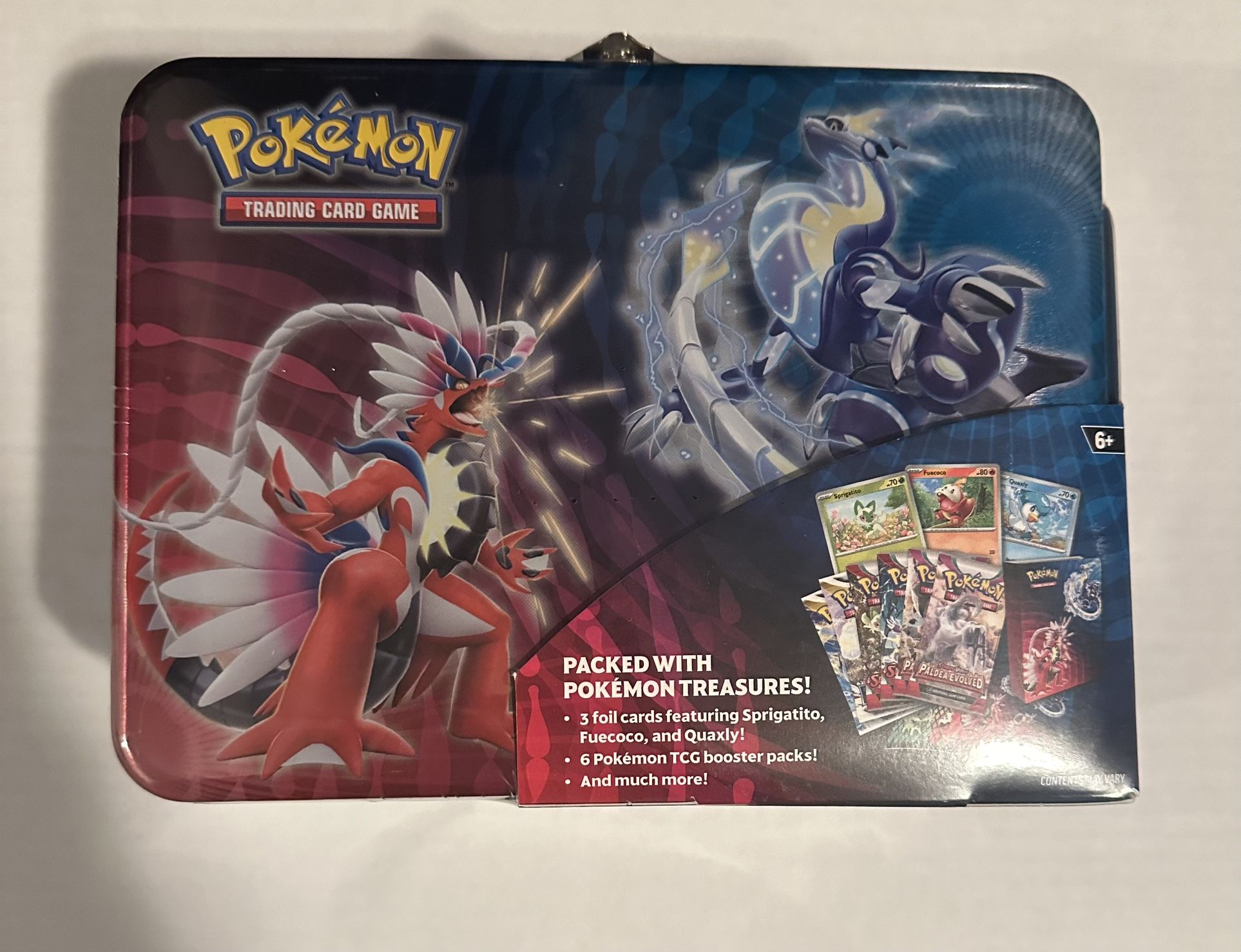 Pokemon Collectors Chest Paldea Evolved, Silver Tempest Scarlet Violet Base Set