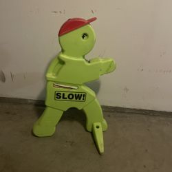 Kids Drive Slow Sign