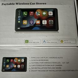 Portable Wireless Car Stereo 