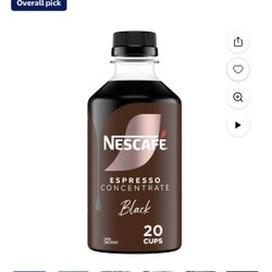 Nescafé Espresso Concentrate Black