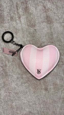 Victoria secret heart shaped keychain