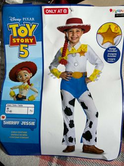 Toy Story Sheriff Jessie Child Costume Size M 7-8