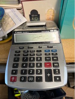Canon P23-DH V Printing Calculator with Clock & Calendar
