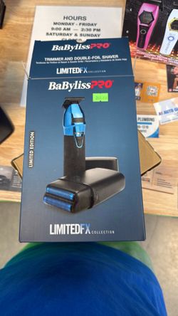 Babyliss pro trimmer and double foil shaver