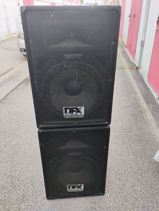 Dj Speakers (DFX) x2
