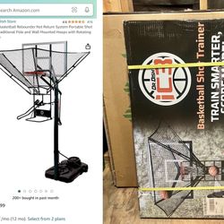 Dr. Dish iC3 Basketball Shot Trainer Rebounder Net Return System Portable Traditional Pole and Wall Mounted Hoops