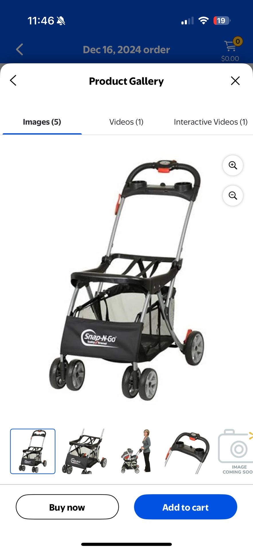 Snap & Go Universal Stroller