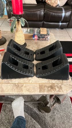 Heavy Duty Wheel Chocks Set of 4
