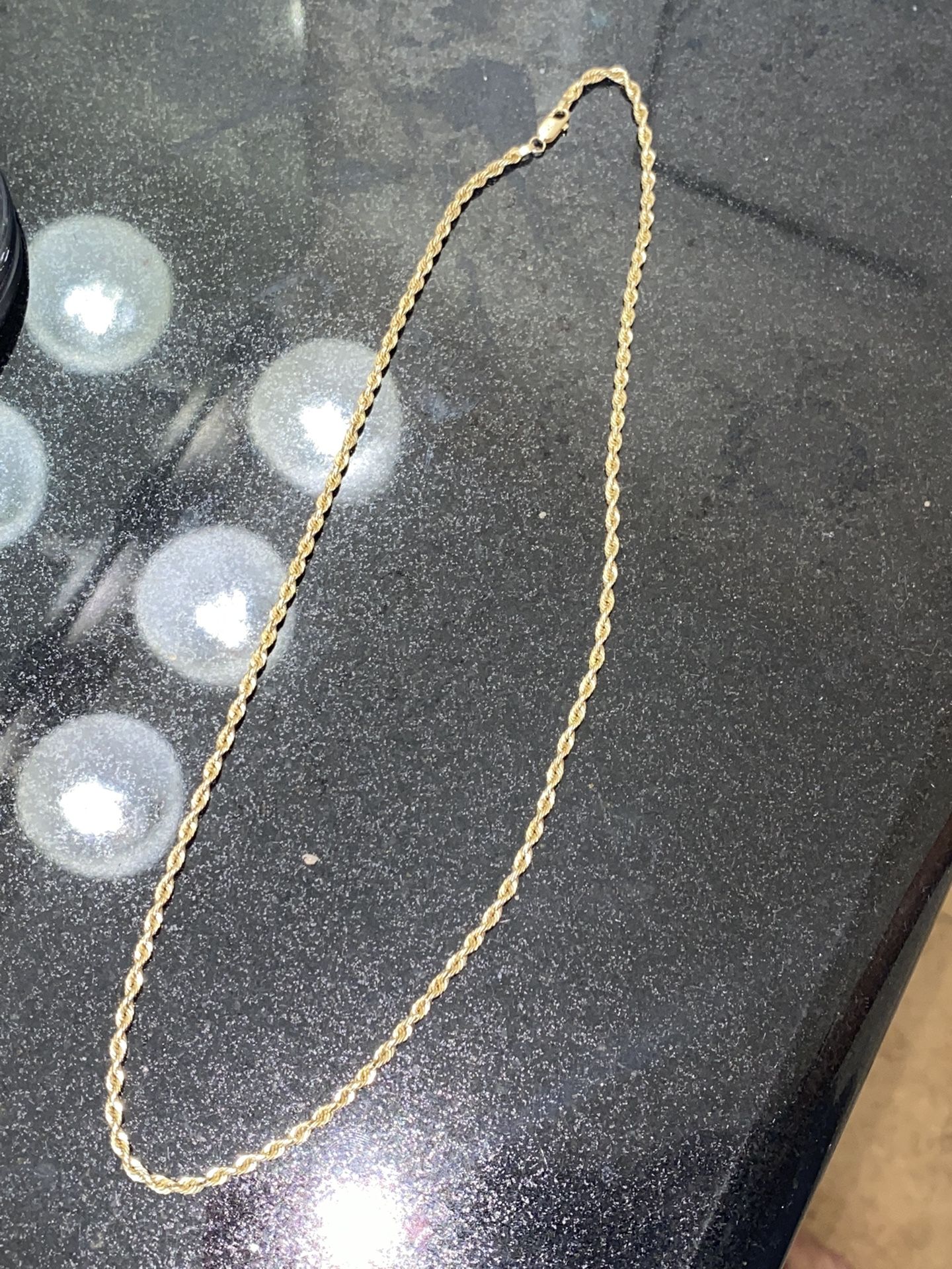 10 K Solid Gold Rope for Sale in Alvin, TX OfferUp